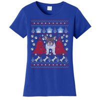 French Bulldog Ugly Christmas Holiday Dog Lover Xmas Gift Funny Gift Women's T-Shirt