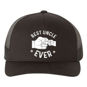 Funny Best Uncle Ever Fistbump Yupoong Adult 5-Panel Trucker Hat