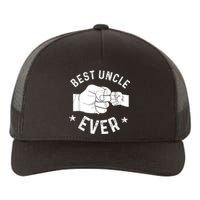 Funny Best Uncle Ever Fistbump Yupoong Adult 5-Panel Trucker Hat