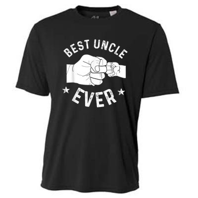 Funny Best Uncle Ever Fistbump Cooling Performance Crew T-Shirt