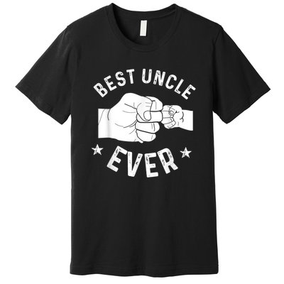 Funny Best Uncle Ever Fistbump Premium T-Shirt