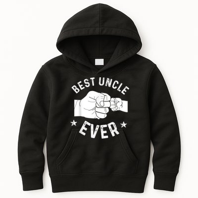 Funny Best Uncle Ever Fistbump Kids Hoodie
