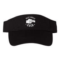 Funny Best Uncle Ever Fistbump Valucap Bio-Washed Visor