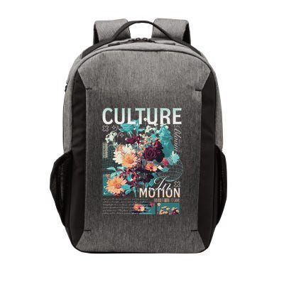 Flowers Bold Urban Graffiti Aesthetic Vector Backpack