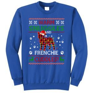 French Bulldog Ugly Christmas Sweater Xmas Pajama Dog Lover Gift Sweatshirt