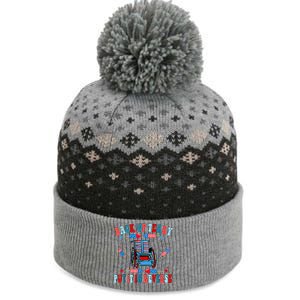 Funny Back Up Terry Put It In Reverse Firework 4th Of July The Baniff Cuffed Pom Beanie