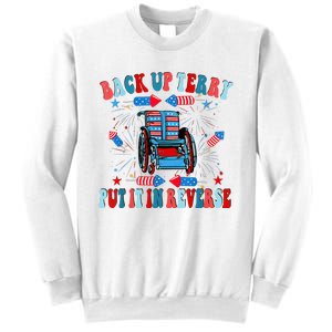 Funny Back Up Terry Put It In Reverse Firework 4th Of July Sweatshirt