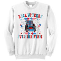 Funny Back Up Terry Put It In Reverse Firework 4th Of July Sweatshirt