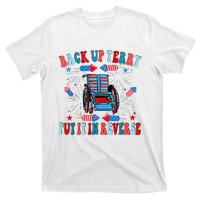 Funny Back Up Terry Put It In Reverse Firework 4th Of July T-Shirt