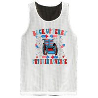 Funny Back Up Terry Put It In Reverse Firework 4th Of July Mesh Reversible Basketball Jersey Tank