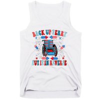 Funny Back Up Terry Put It In Reverse Firework 4th Of July Tank Top