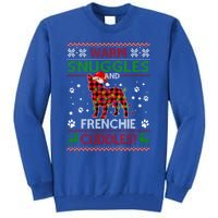 French Bulldog Ugly Christmas Sweater Xmas Pajama Dog Lover Gift Tall Sweatshirt