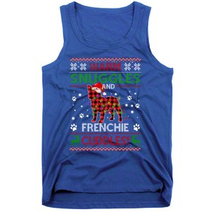 French Bulldog Ugly Christmas Sweater Xmas Pajama Dog Lover Gift Tank Top