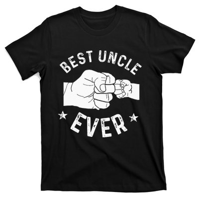 Funny Best Uncle Ever Fist Bump T-Shirt