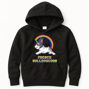 French Bulldog Unicorn Kids Hoodie