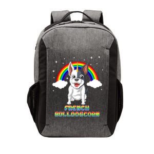 French Bulldog Unicorn Vector Backpack