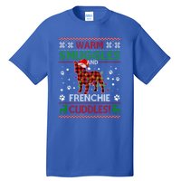 French Bulldog Ugly Christmas Sweater Xmas Pajama Dog Lover Gift Tall T-Shirt