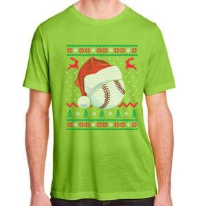 Funny Baseball Ugly Christmas Sports Xmas Gift Adult ChromaSoft Performance T-Shirt