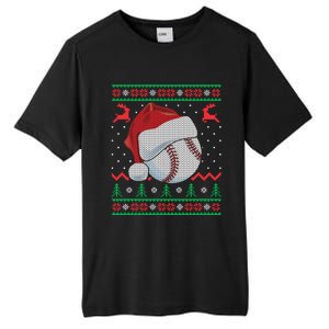 Funny Baseball Ugly Christmas Sports Xmas Gift Tall Fusion ChromaSoft Performance T-Shirt