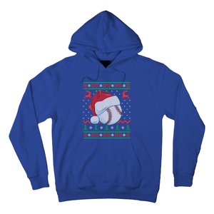 Funny Baseball Ugly Christmas Sports Xmas Gift Hoodie