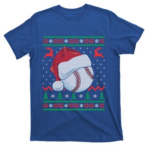 Funny Baseball Ugly Christmas Sports Xmas Gift T-Shirt