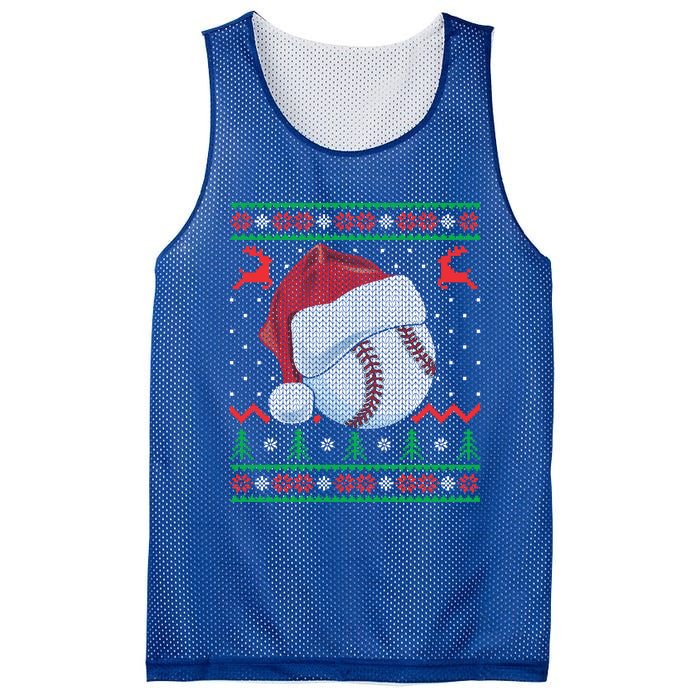 Funny Baseball Ugly Christmas Sports Xmas Gift Mesh Reversible Basketball Jersey Tank