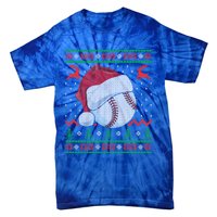 Funny Baseball Ugly Christmas Sports Xmas Gift Tie-Dye T-Shirt