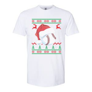 Funny Baseball Ugly Christmas Sports Xmas Gift Softstyle CVC T-Shirt