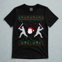 Funny Baseball Ugly Christmas Sweater Xmas Baseball Player T-Shirt