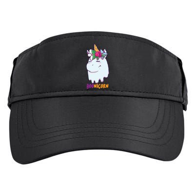 Funny Boonicorn Unicorn Ghost Halloween And Meaningful Gift Adult Drive Performance Visor