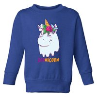 Funny Boonicorn Unicorn Ghost Halloween And Meaningful Gift Toddler Sweatshirt