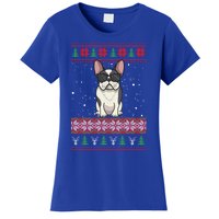 French Bulldog Ugly Christmas Sweater Gift Women's T-Shirt