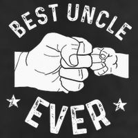 Funny Best Uncle Ever Fist Bump Cool Comfort Performance Bucket Hat