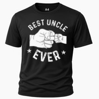 Funny Best Uncle Ever Fist Bump Cooling Performance Crew T-Shirt