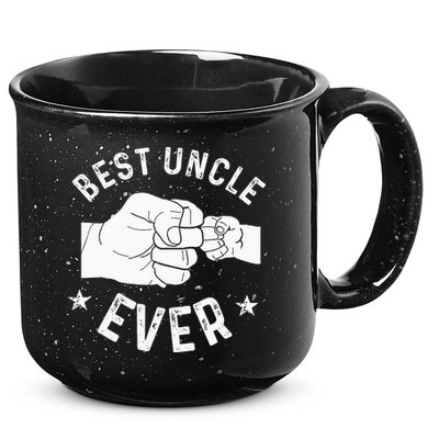 Funny Best Uncle Ever Fist Bump 15oz Campfire Ceramic Mug