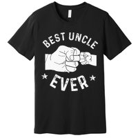 Funny Best Uncle Ever Fist Bump Premium T-Shirt