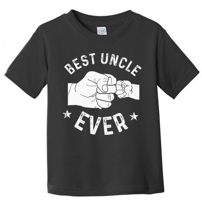 Funny Best Uncle Ever Fist Bump Toddler T-Shirt