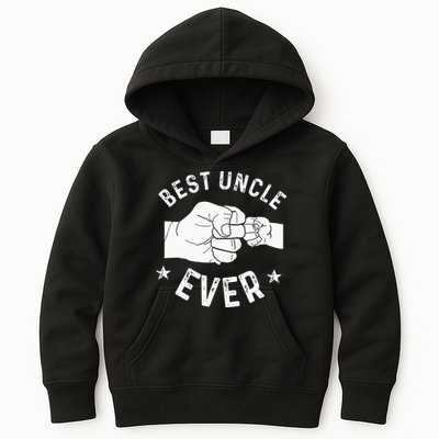 Funny Best Uncle Ever Fist Bump Kids Hoodie