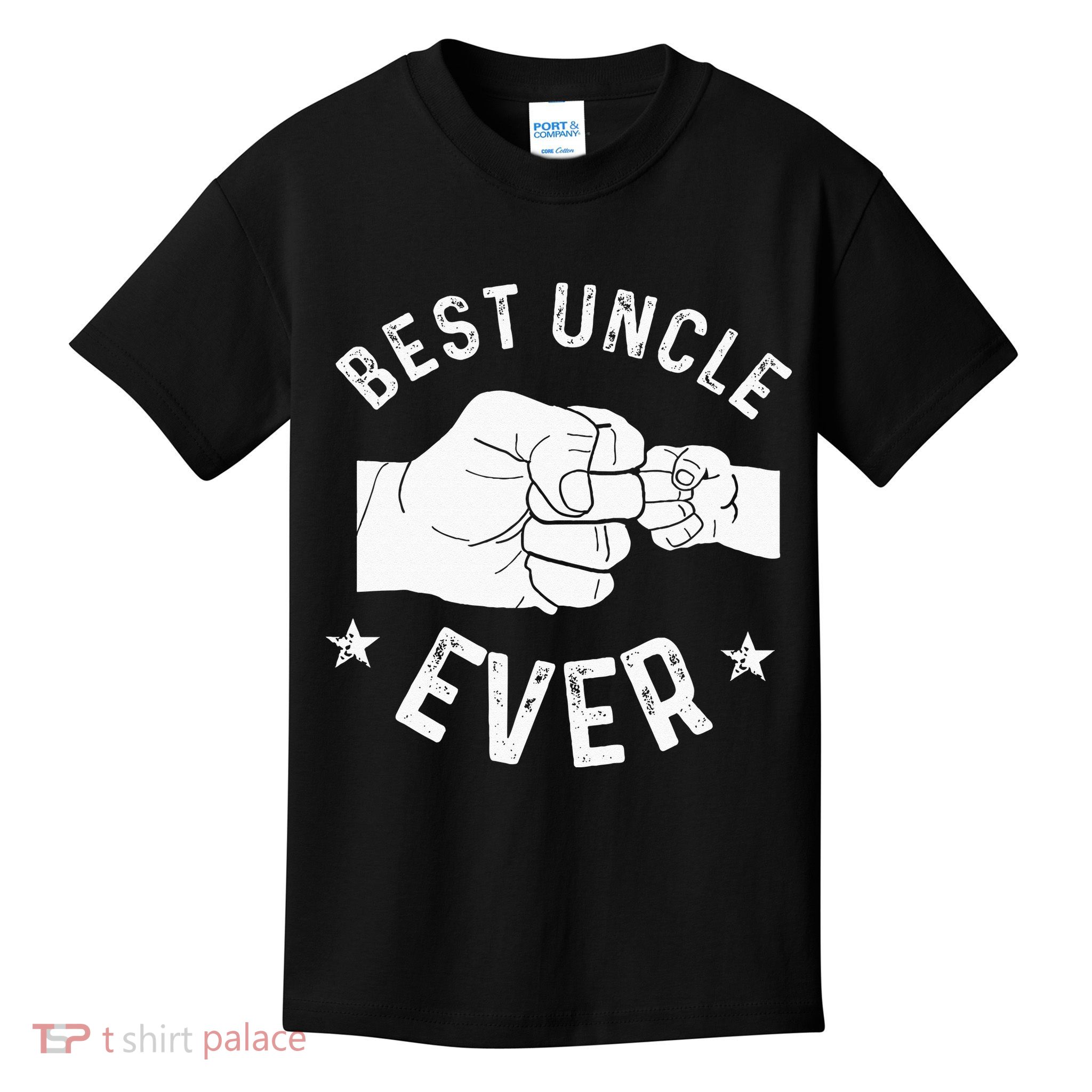 Funny Best Uncle Ever Fist Bump Kids T-Shirt