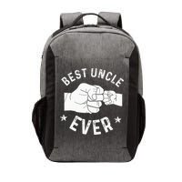 Funny Best Uncle Ever Fist Bump Vector Backpack