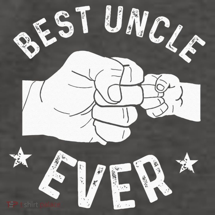 Funny Best Uncle Ever Fist Bump Vector Backpack