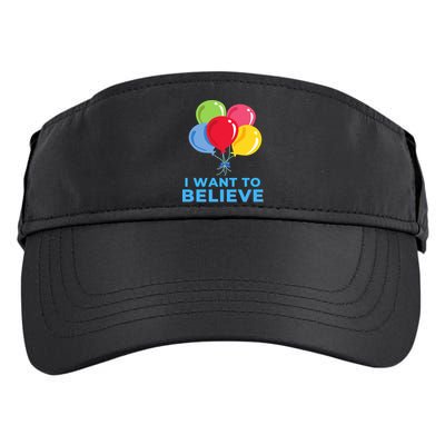 Funny Balloon UFO China Hoax Fake News Adult Drive Performance Visor