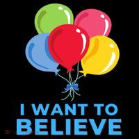 Funny Balloon UFO China Hoax Fake News Flatbill Hat