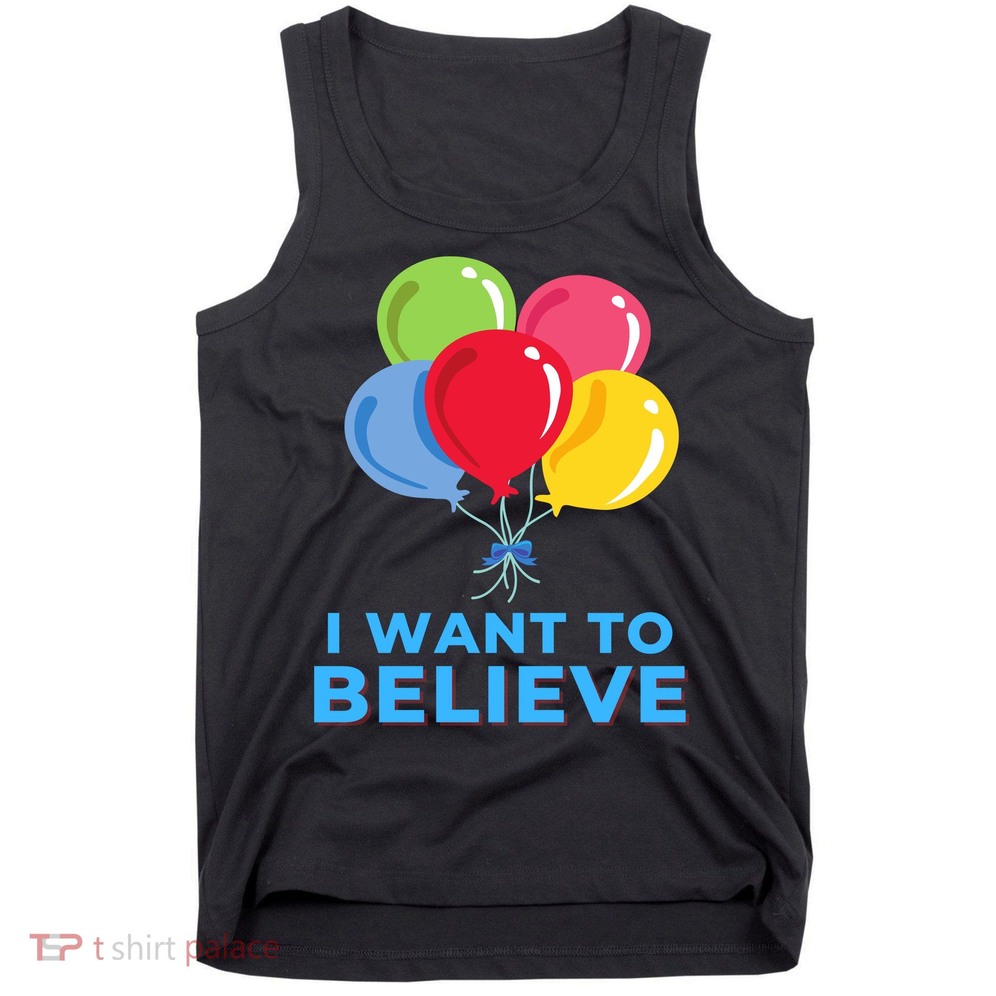Funny Balloon UFO China Hoax Fake News Tank Top