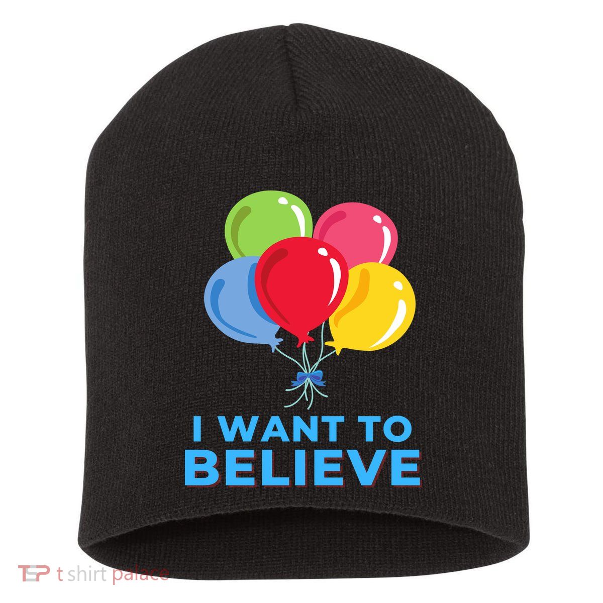 Funny Balloon UFO China Hoax Fake News Short Acrylic Beanie