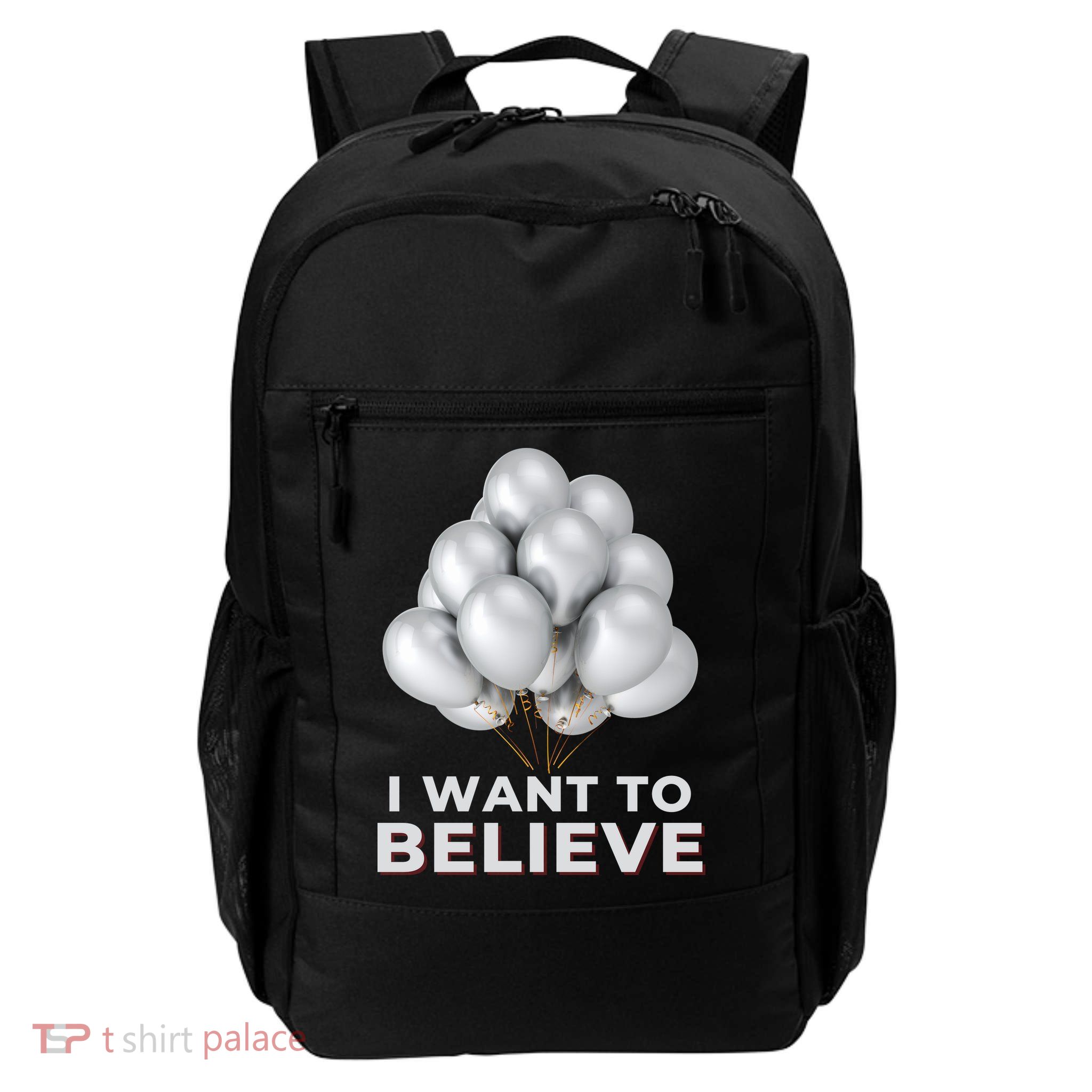 Funny Balloon UFO China Hoax Fake News Backpack
