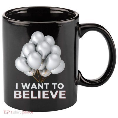 Funny Balloon UFO China Hoax Fake News 11oz C Handle Ceramic Mug