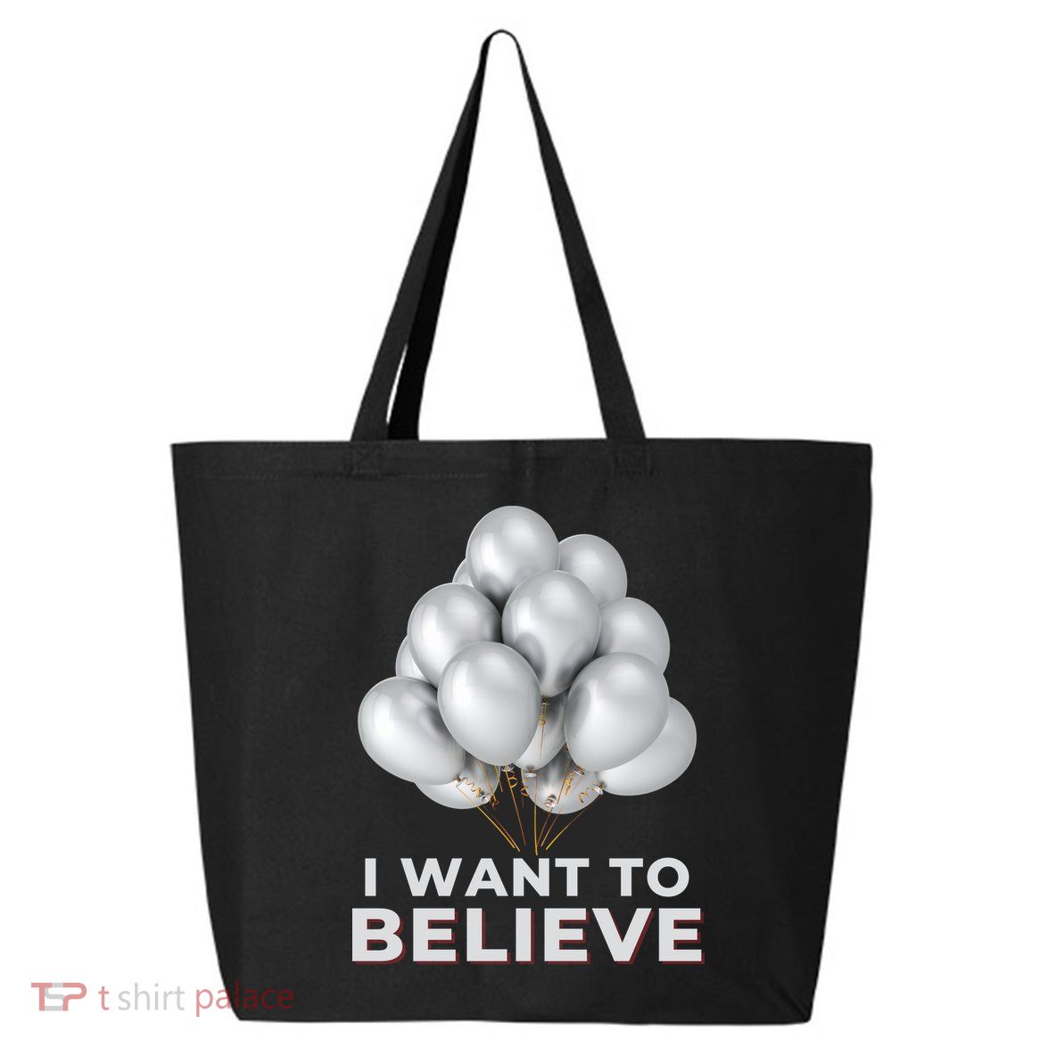 Funny Balloon UFO China Hoax Fake News 25L Jumbo Tote