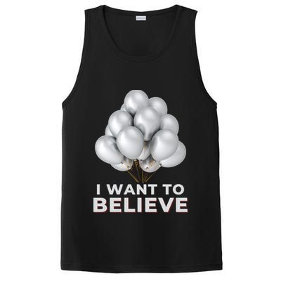 Funny Balloon UFO China Hoax Fake News PosiCharge Competitor Tank