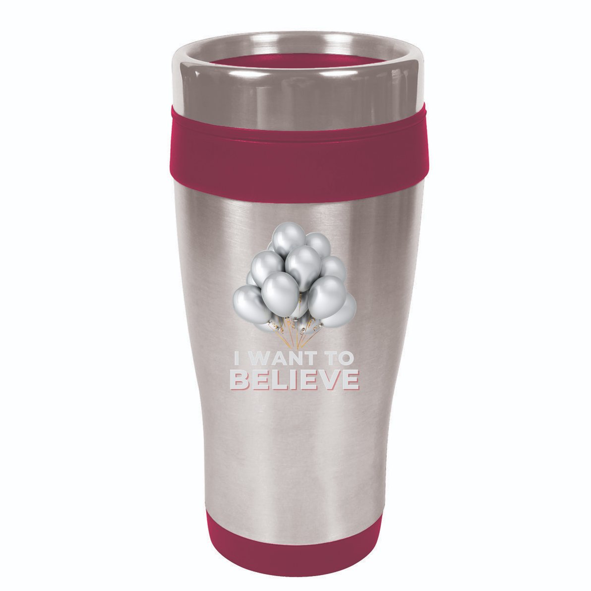 Funny Balloon UFO China Hoax Fake News 16oz Travel Tumbler